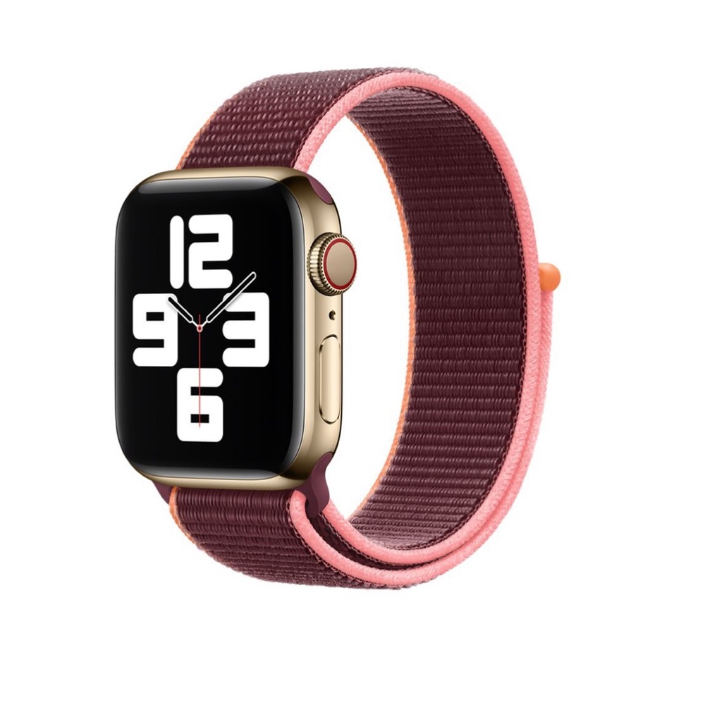 40mm Plum Sport Loop Apple Watch Band Only